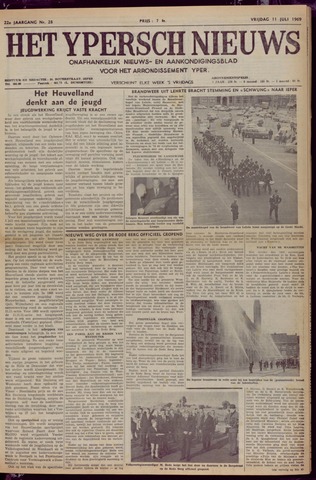 Het Ypersch nieuws (1929-1971) 1969-07-11