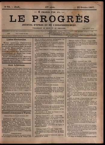 Le Progrès (1841-1914) 1897-10-21