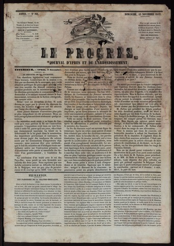Le Progrès (1841-1914) 1842-11-13