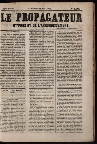 Le Propagateur (1818-1871) 1866-05-12