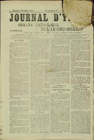 Journal d’Ypres (1874 - 1913) 1906-11-07