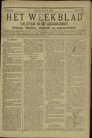 Het weekblad van Ijperen (1886 - 1906) 1889-07-20