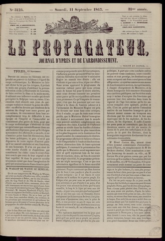 Le Propagateur (1818-1871) 1847-09-11
