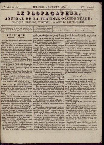 Le Propagateur (1818-1871) 1832-12-19