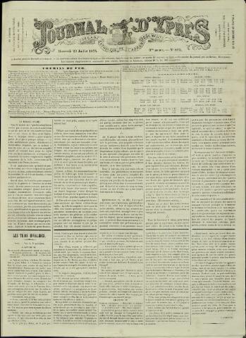 Journal d’Ypres (1874 - 1913) 1874-07-29