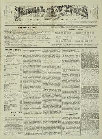 Journal d’Ypres (1874 - 1913) 1875-02-20