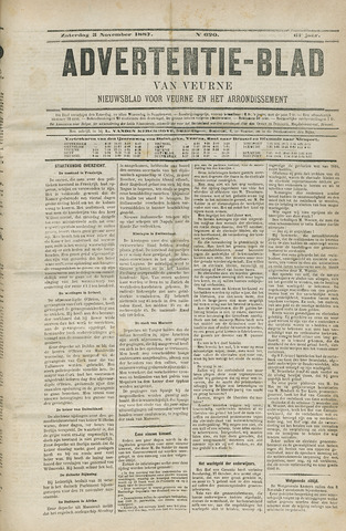 Het Advertentieblad (1825-1914) 1887-11-05