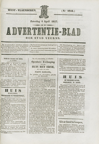 Het Advertentieblad (1825-1914) 1857-04-04
