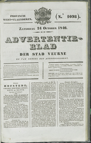Het Advertentieblad (1825-1914) 1846-10-24