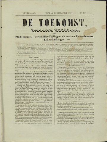 De Toekomst (1862 - 1894) 1865-02-26