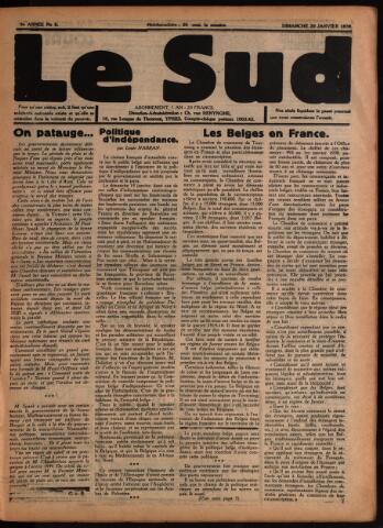 Le Sud (1934-1939) 1939-01-29