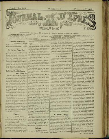 Journal d’Ypres (1874-1913) 1902-03-01
