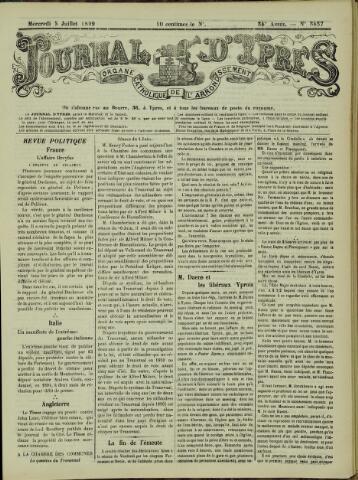 Journal d’Ypres (1874 - 1913) 1899-07-05