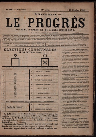 Le Progrès (1841-1914) 1881-10-23