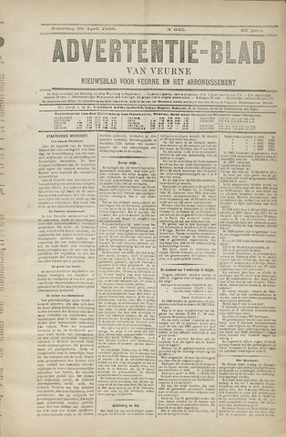 Het Advertentieblad (1825-1914) 1888-04-28
