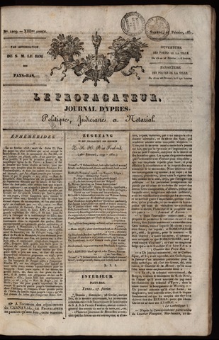 Le Propagateur (1818-1871) 1830-02-27