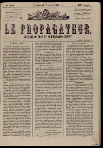 Le Propagateur (1818-1871) 1847-04-03