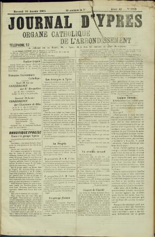 Journal d’Ypres (1874 - 1913) 1905-01-18