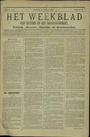 Het weekblad van Ijperen (1886-1906) 1887-01-08