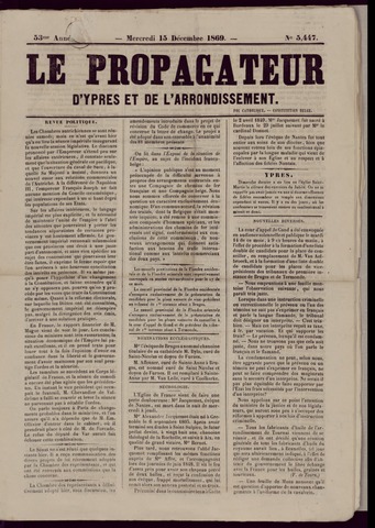 Le Propagateur (1818-1871) 1869-12-15