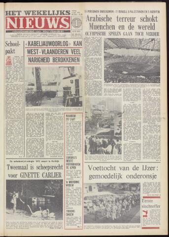 Het Wekelijks Nieuws (1946-1990) 1972-09-08