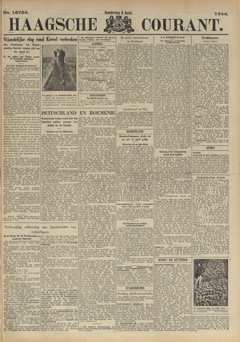 Haagsche Courant 1944-04-06