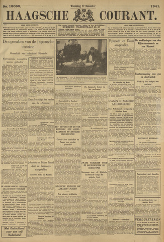 Haagsche Courant 1941-12-17