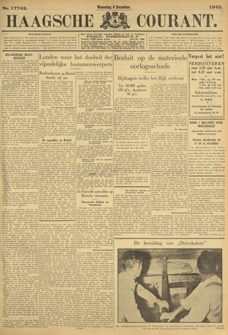 Haagse Courant 1940-12-04