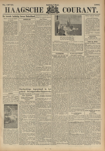 Haagsche Courant 1944-03-09