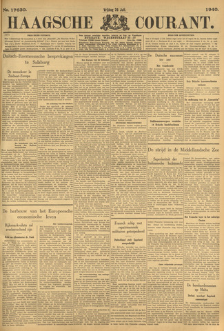 Haagsche Courant 1940-07-26