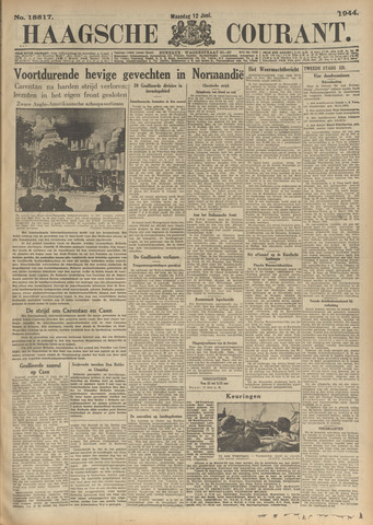 Haagsche Courant 1944-06-12