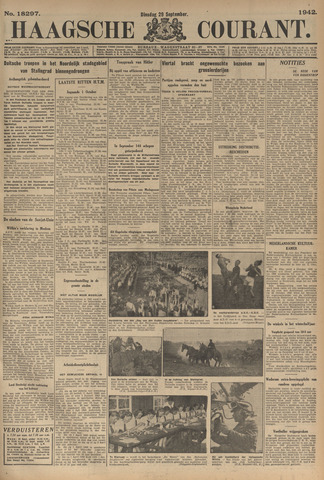 Haagse Courant 1942-09-29
