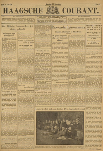 Haagse Courant 1940-11-25