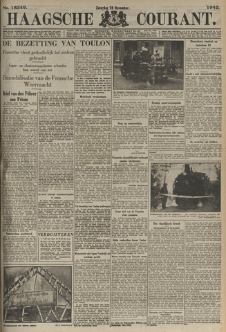 Haagse Courant 1942-11-28