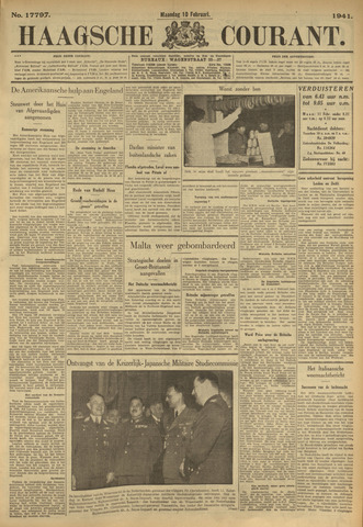 Haagsche Courant 1941-02-10