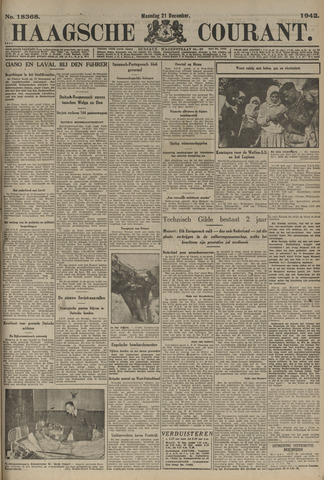 Haagse Courant 1942-12-21