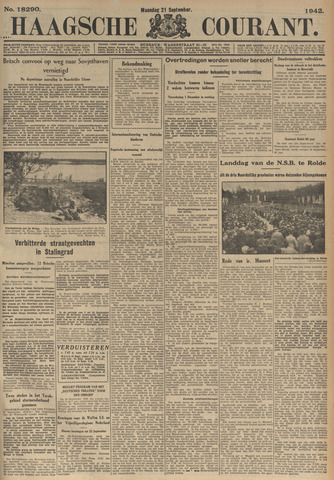 Haagse Courant 1942-09-21