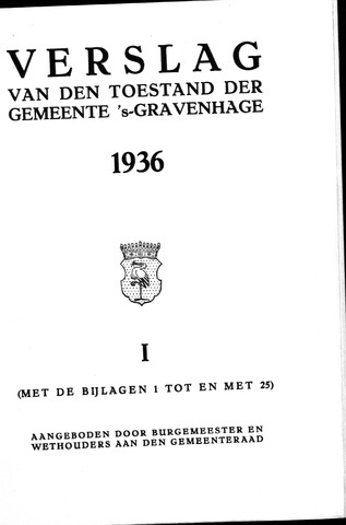 Jaarverslagen gemeente Den Haag 1936-01-01