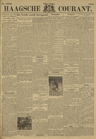 Haagsche Courant 1943-10-01