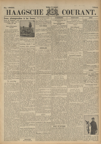 Haagse Courant 1944-01-14
