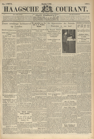 Haagse Courant 1941-05-12