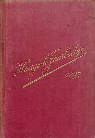 Jaarboeken geschiedkundige vereniging Die Haghe 1897-01-01