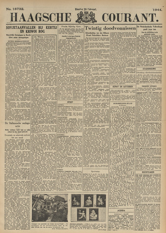 Haagsche Courant 1944-02-29