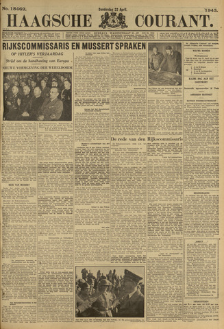 Haagsche Courant 1943-04-22