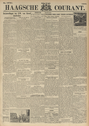 Haagsche Courant 1944-04-28