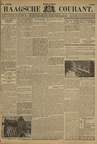 Haagsche Courant 1943-02-08