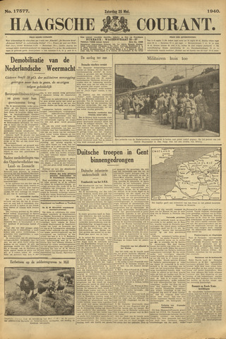 Haagse Courant 1940-05-25