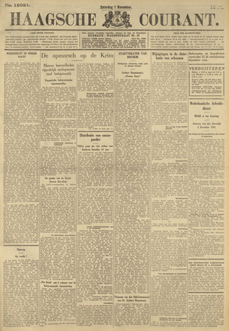 Haagsche Courant 1941-11-01
