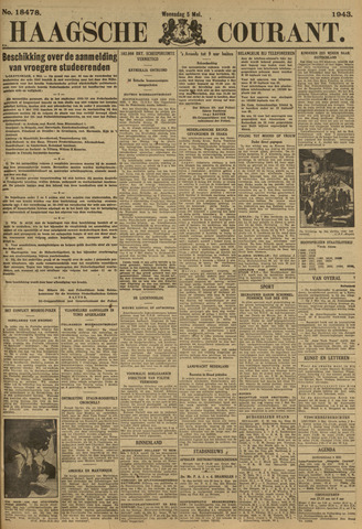 Haagsche Courant 1943-05-05