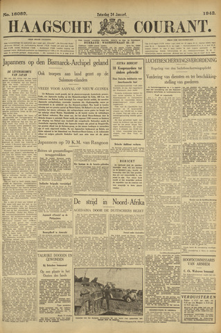 Haagse Courant 1942-01-24